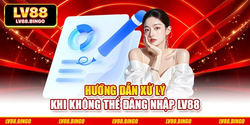 Hướng dẫn xử lý khi không thể đăng nhập LV88